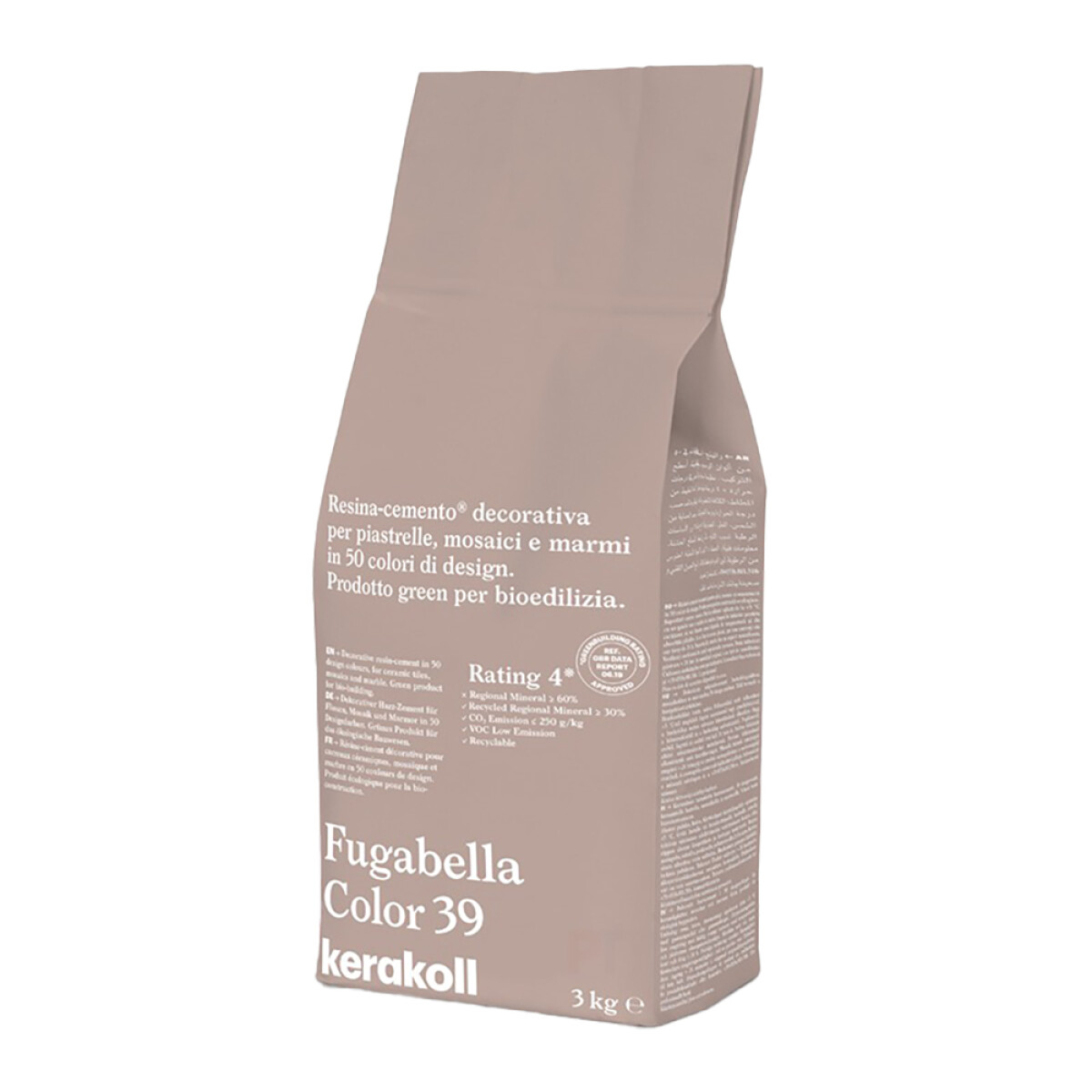 Pastina Fugabella Color 39 X 3kg. 