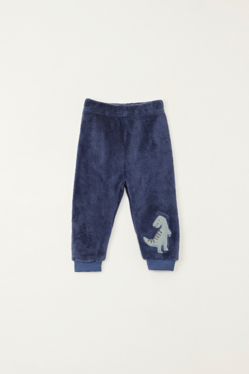 Set pijama polar Azul