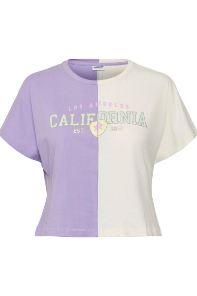 Camiseta Colorblock Chalk Violet