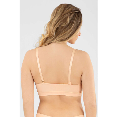 Soutien triangulo hibisco Nude