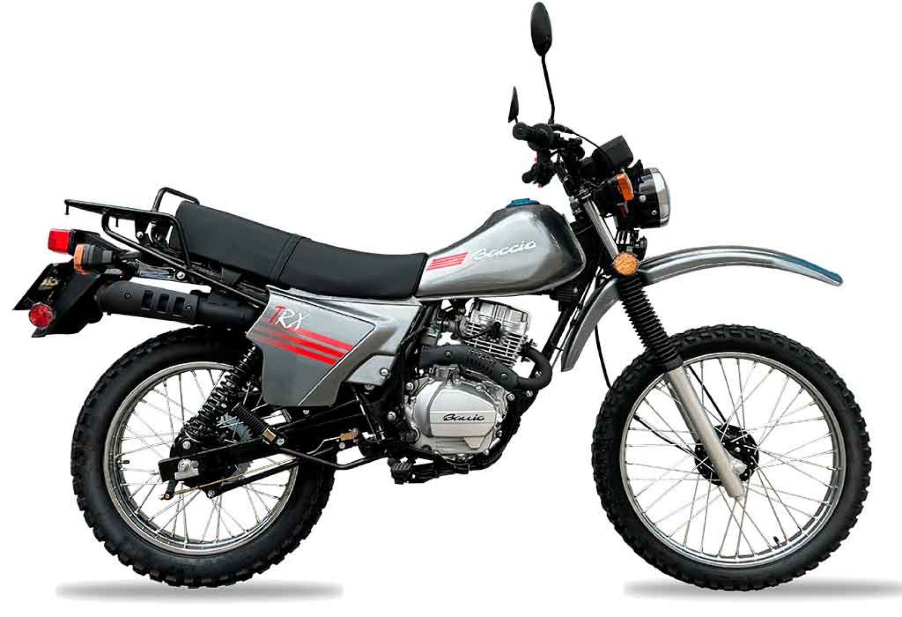 MOTO BACCIO TRX 125 - GRIS 