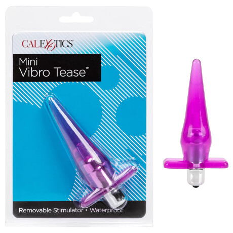 Mini Vibro Tease Plug Anal Vibrador Rosa Mini Vibro Tease Plug Anal Vibrador Rosa