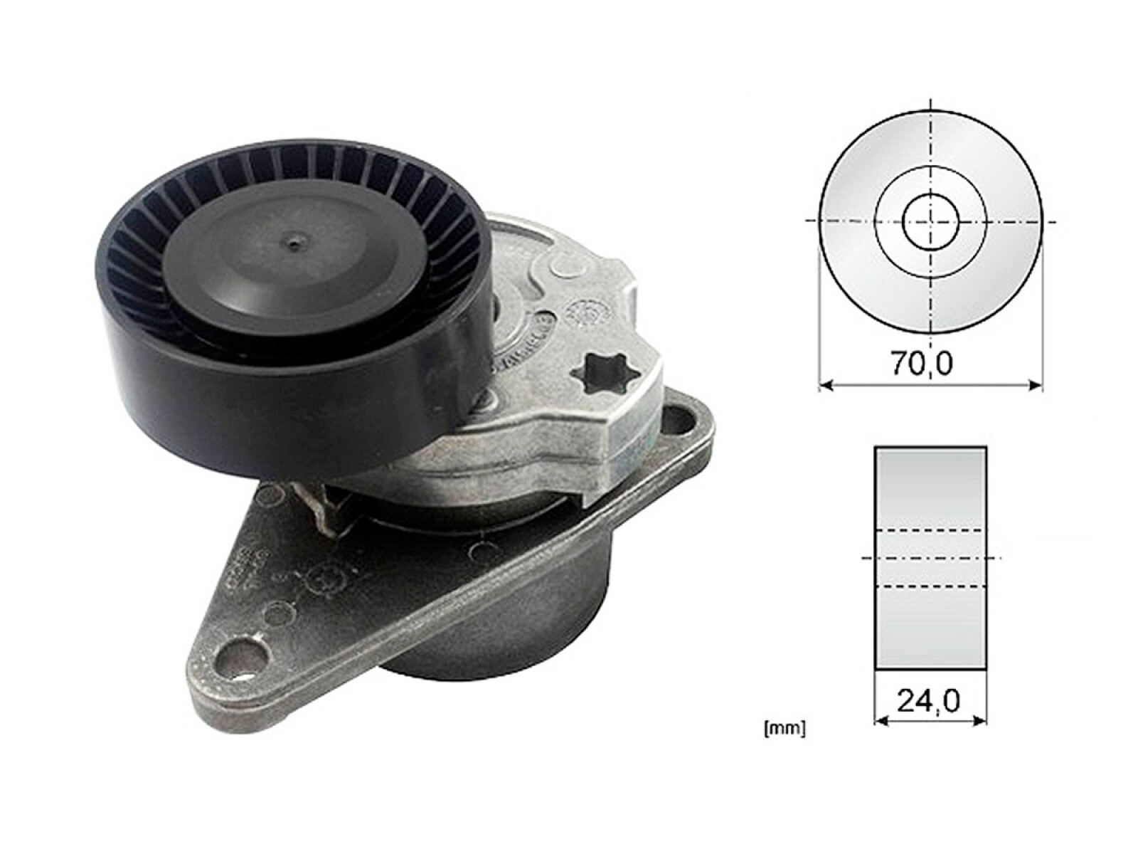 Tensor De La Correa Volvo V.70/S40/S70 - V70/S60/S.80/S.70 96-25 