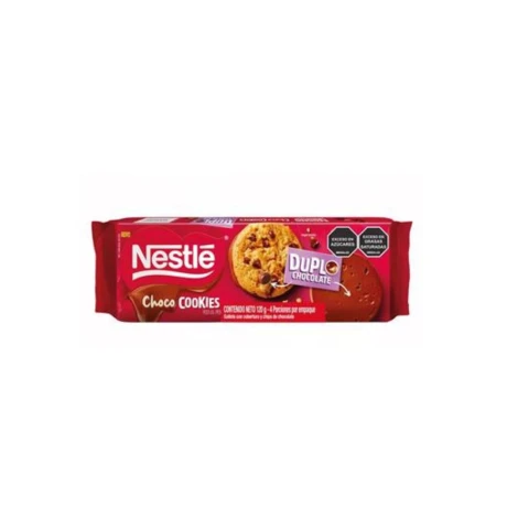 GALLETITA NESTLE CHOCO COOKIES DUPLO CHOCOLATE 120GRS GALLETITA NESTLE CHOCO COOKIES DUPLO CHOCOLATE 120GRS