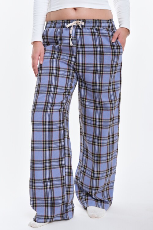 Pantalón Escoces Azul