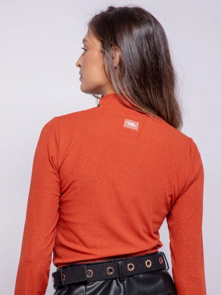 POLERA D.CASSIN CORCOVADO LADRILLO