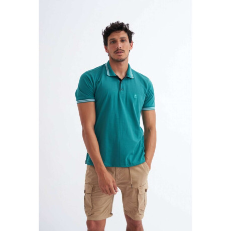 Remera polo Giovan Verde