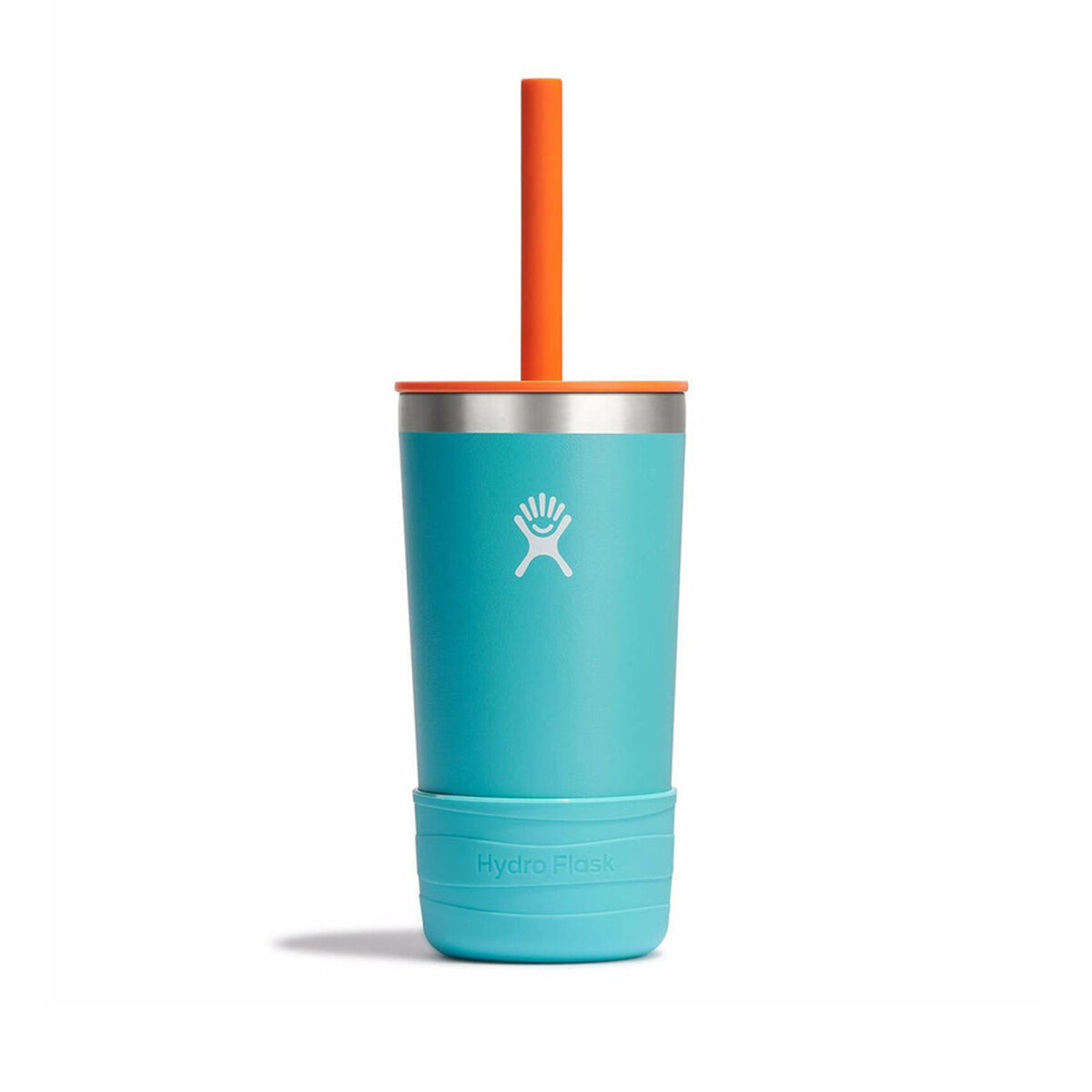 Kids 12 Oz Tumbler With Straw And Boot - Seaspray 