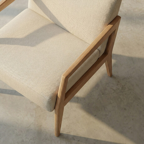 Butaca Zara - Tela Rústica 218-G2 (Cruda)