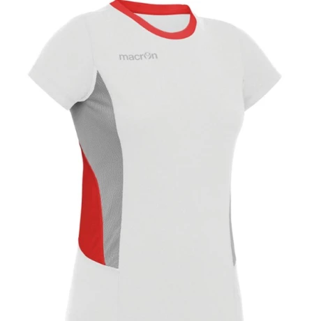 REMERA DEPORTIVA PARA DAMA IRENE BLANCO/ROJO