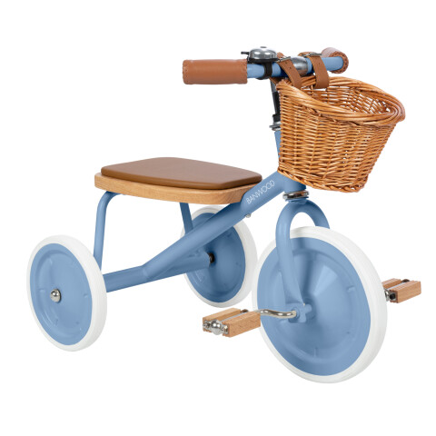 BW-TRIKE Triciclo Para Niños Con Pedales Banwood - Blue