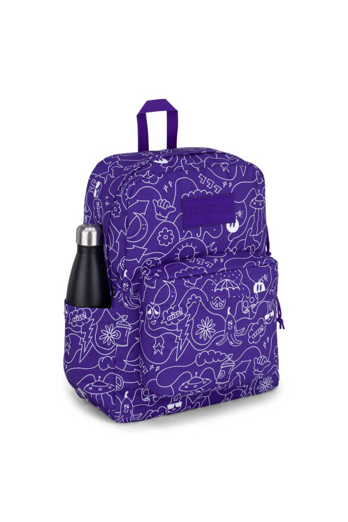 Mochila Superbreak Plus Dub Doodle Purple