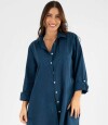 Camisola light tropic Dark night solid