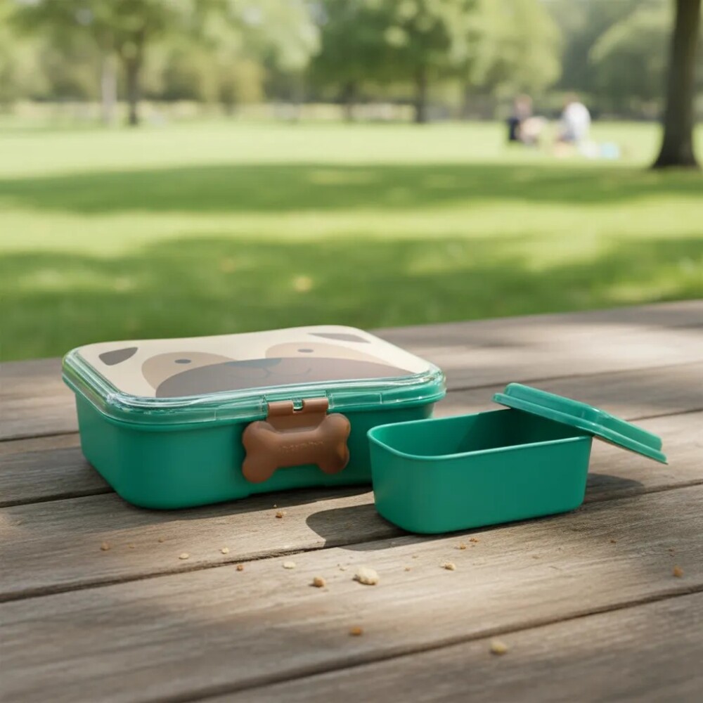 Lunch kit SKIP HOP tupper vianda pug perro