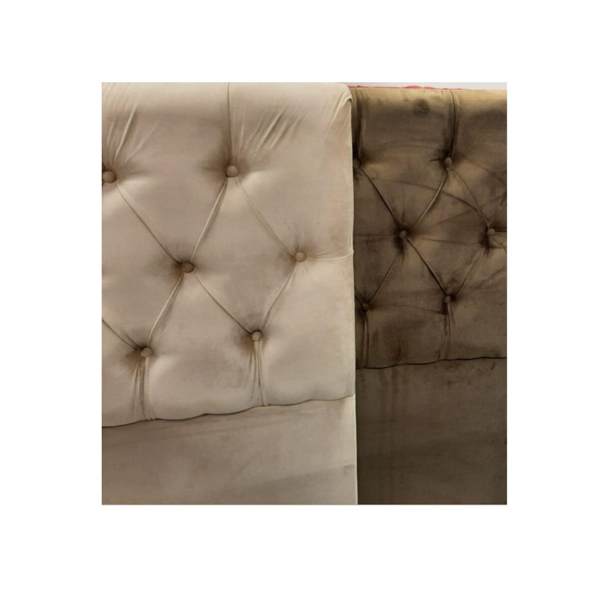 RESPALDO CHESTERFIELD 1.40 GRIS 