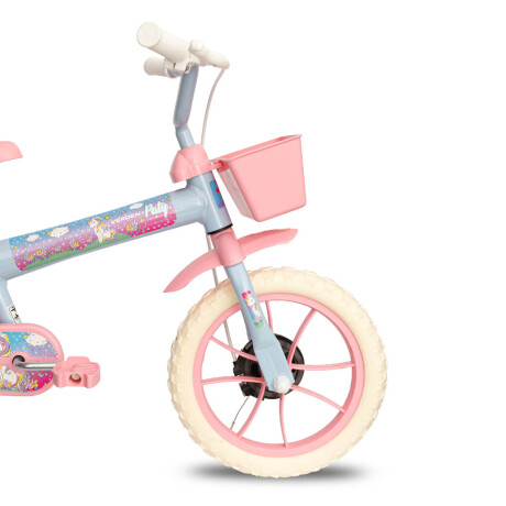 Bicicleta Infantil Verden Con Rueditas Montaña Rod 12 Celeste