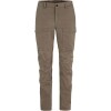 Pantalón Fjallraven Abisko Hybrid Trail Trs W Mujer Suede Brown