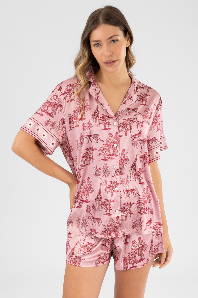 Animal jouy short Rosado