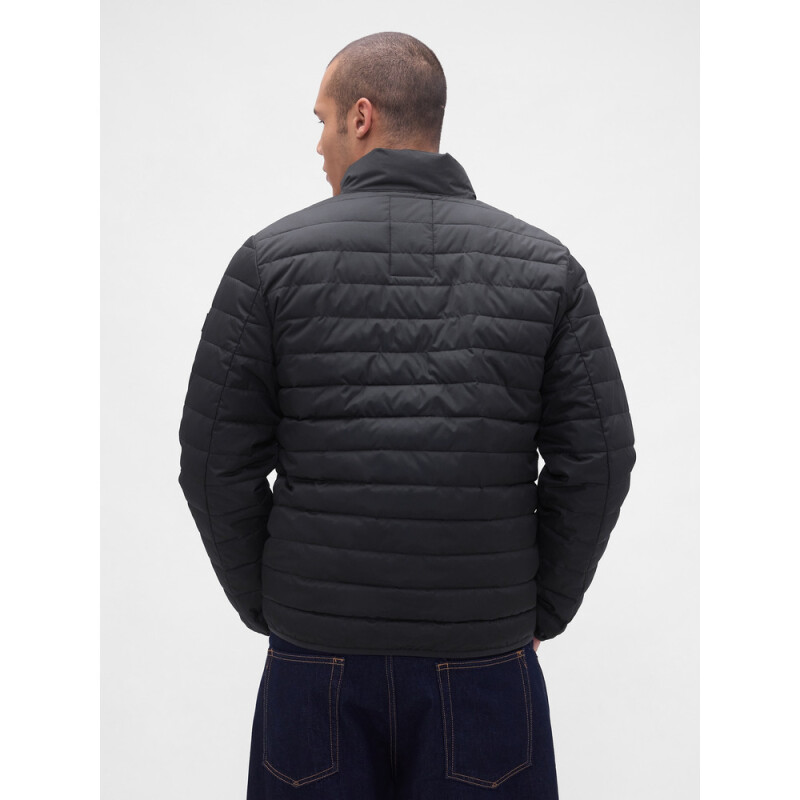 V-FRCH LOGO LTWT PUFFER JKT BLACK 1