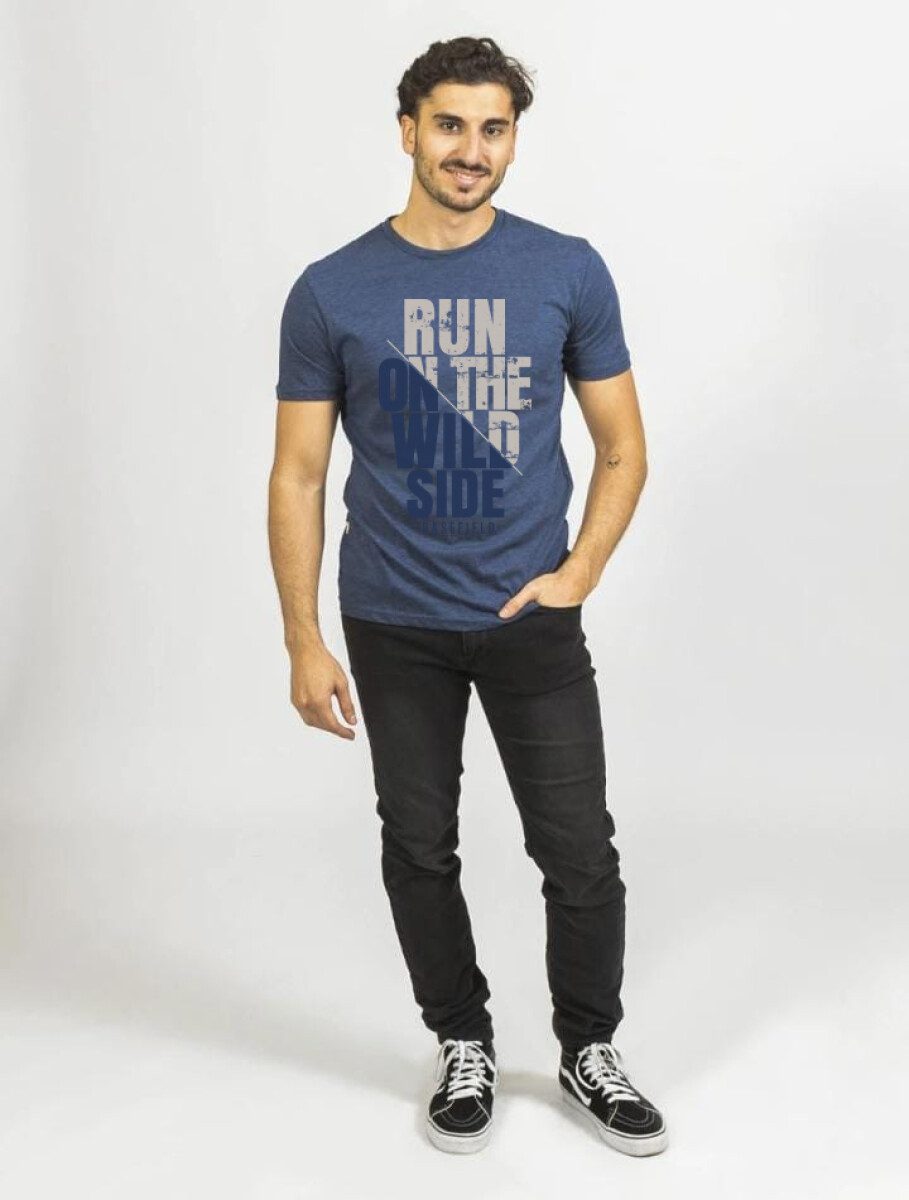 T-Shirt Print Run - Denim 