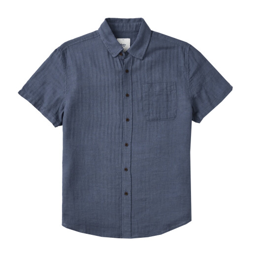 Camisa Katin Alan Solid Shirt Azul Camisa Katin Alan Solid Shirt Azul