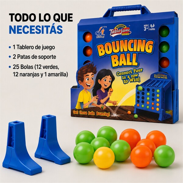 Juego de Mesa Bouncing Ball con 25 Bolas Azul 1