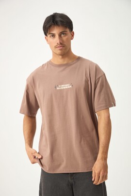REMERA SUNWEAR MARRON