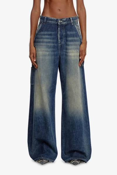 PANTALÓN D-SIRE-WORK Azul
