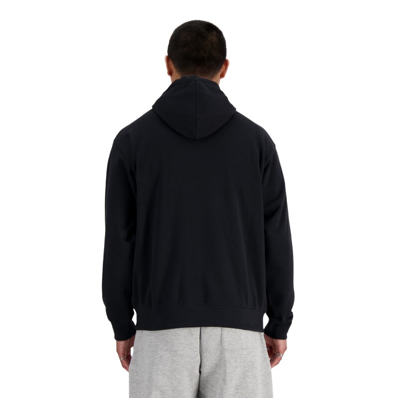 Canguro New Balance de Hombre - TERRY HOODIE - MT41501BK BLACK