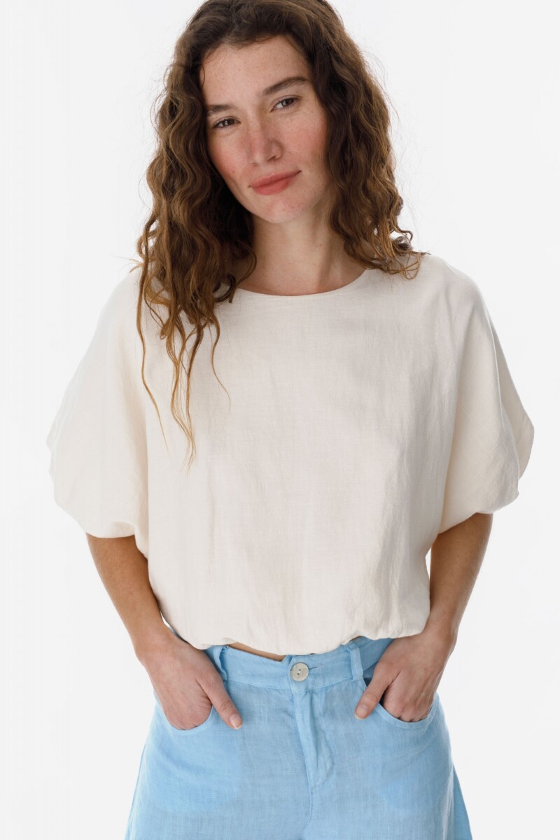 T-shirt Balloon Off White