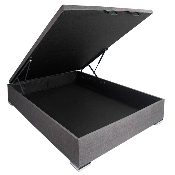 CAMA BAUL 1 plaza 90 x 190 Patas Metal N/A