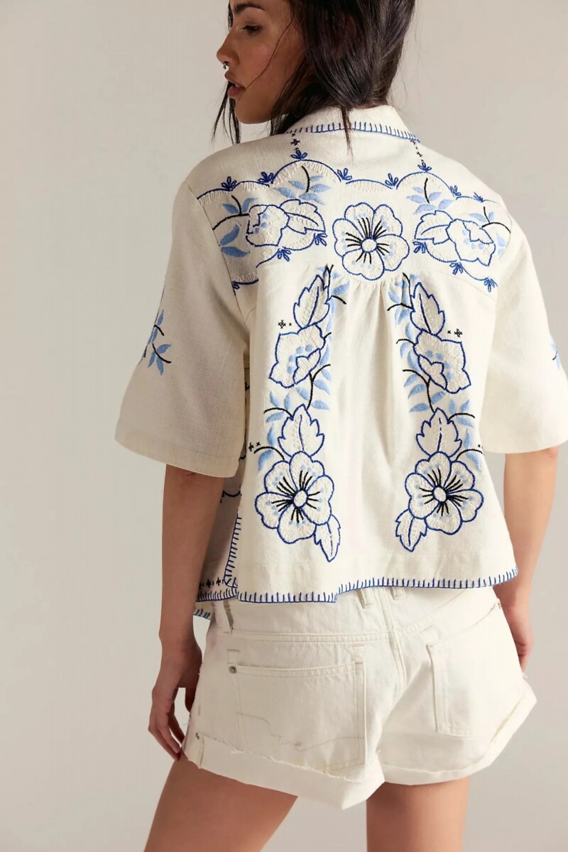 CALI CUFFED SHORTIE Beige