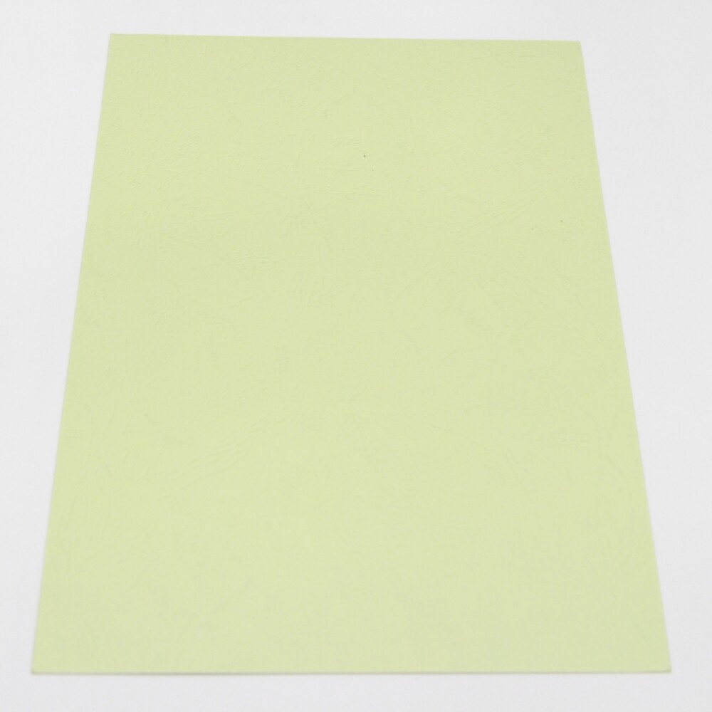 CARTULINA A4 TELADA 200 GRS COLOR SIMIL CUERO VERDE