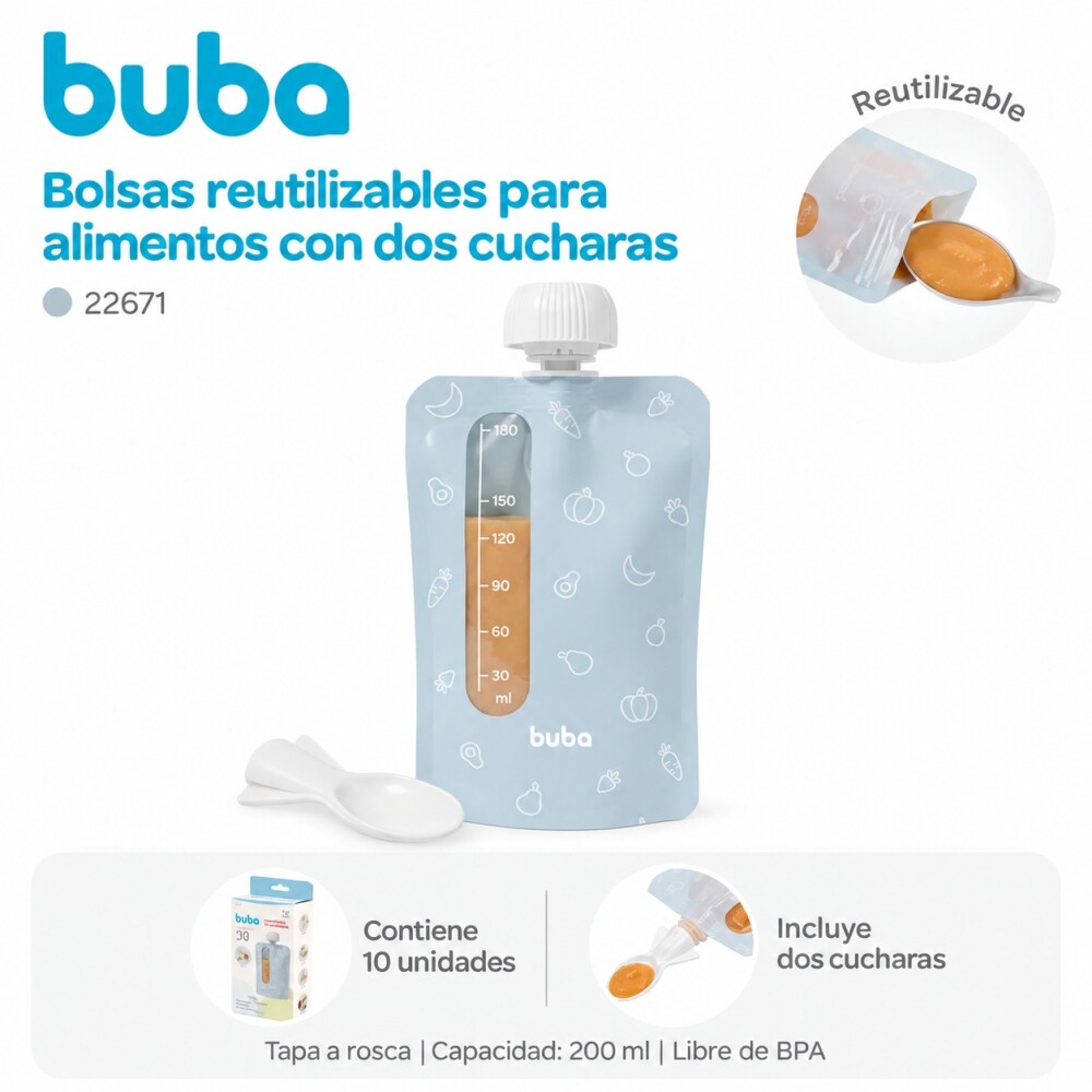 Kit de comida para viajes BUBA Kit de comida para viajes BUBA