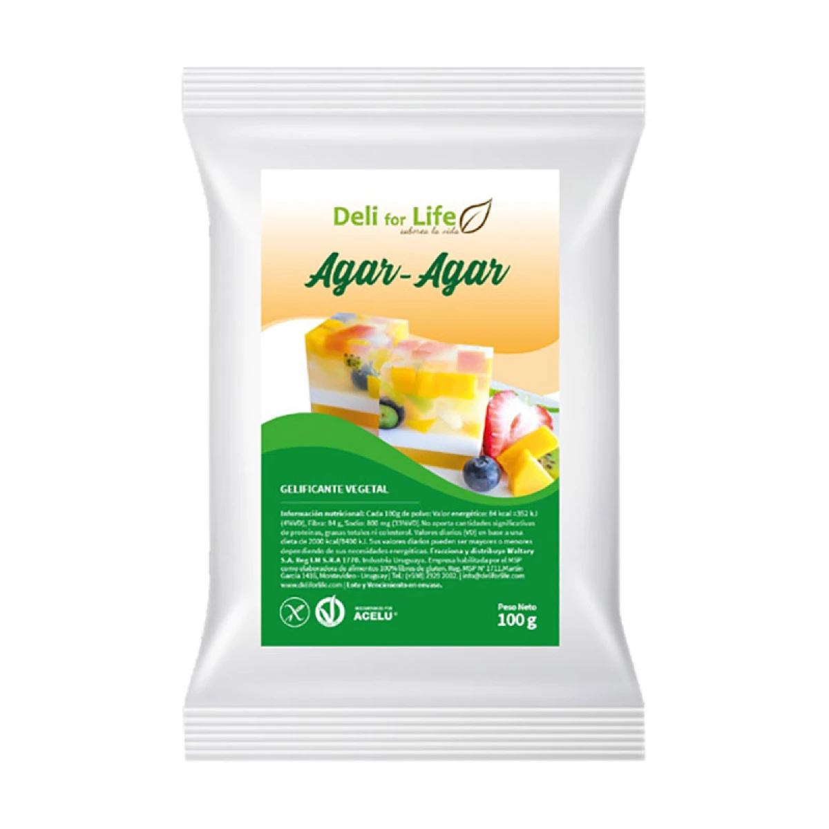 Agar Agar sin TACC 100 g 