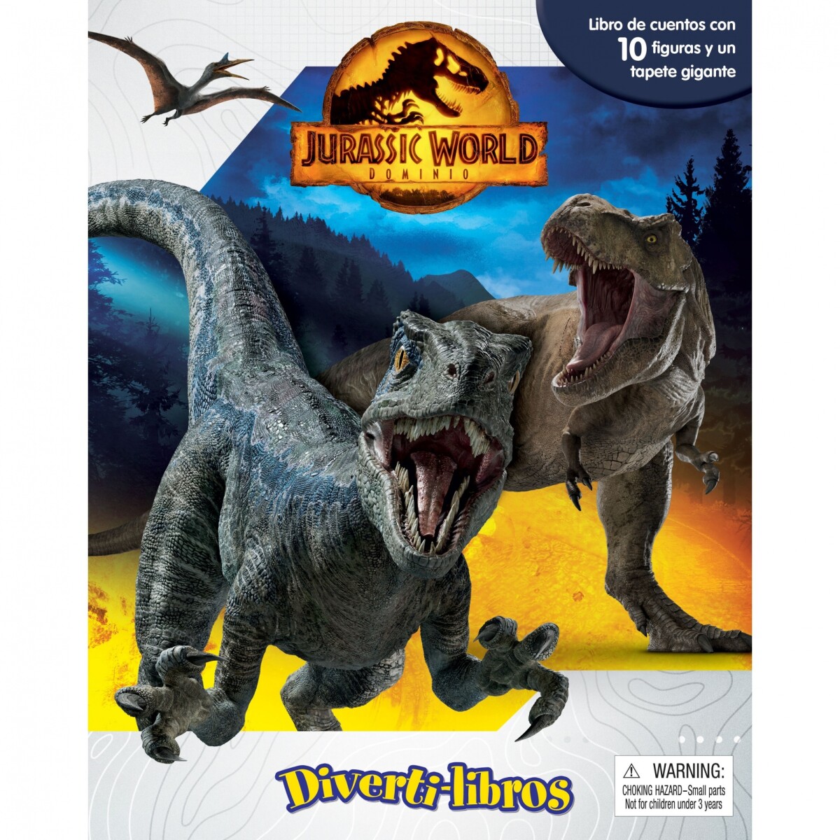 Libro Divertilibros Jurassic World - 001 