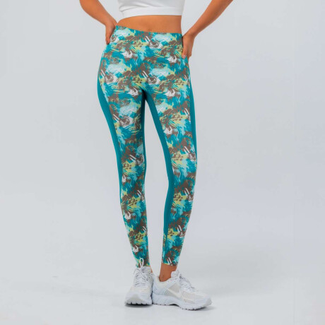 Pantalón Largo Ztek Roxie Legging de Mujer azul