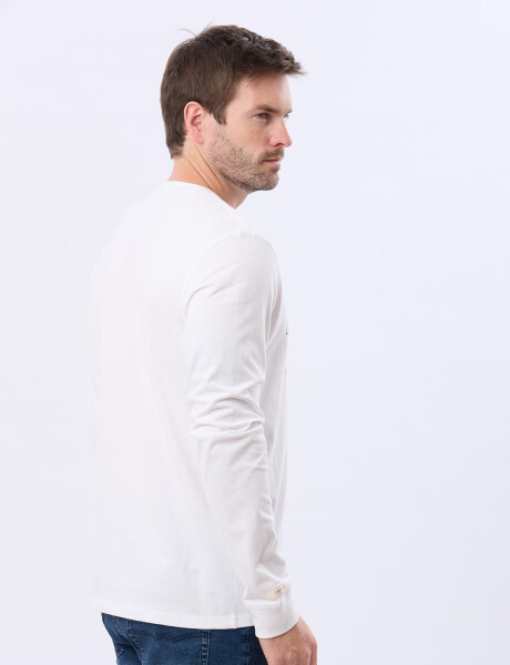REMERA ESTAMPADA DE ALGODÓN Blanco