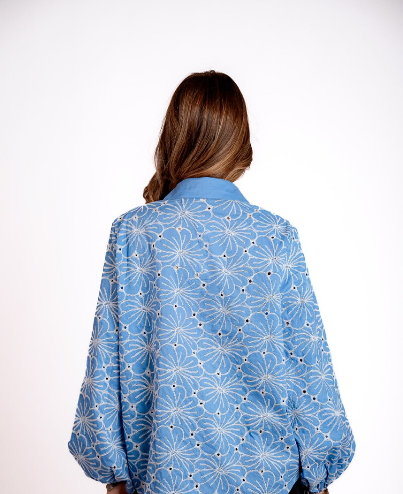 Camisa Francia azul