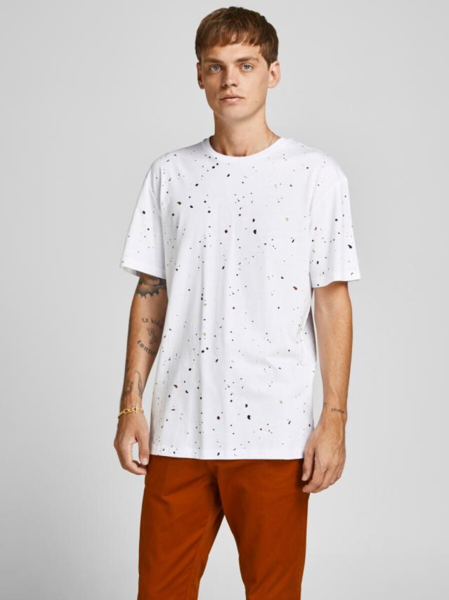 Camiseta Terrazzo - Estampada - Bright White 