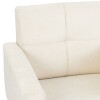 BUTACA Moderna + Puff Havana Tapizada Beige