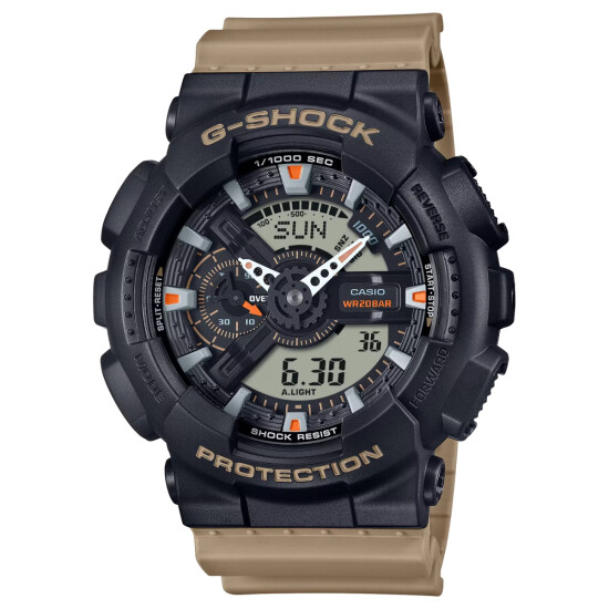 Reloj CASIO G-SHOCK GA110TU-1A5DR Resina Beige Esfera 52mm 0
