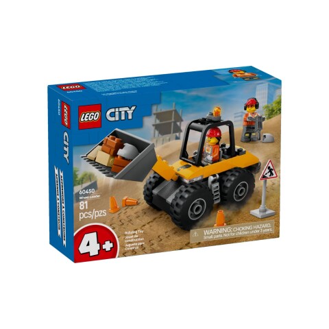 Lego City Cargadora de construccion 71 pcs +4 Lego City Cargadora De Construccion 71 Pcs +4