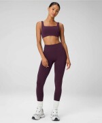 Bra Deportivo Sleek Seamless Low Impact Mujer Oxblood