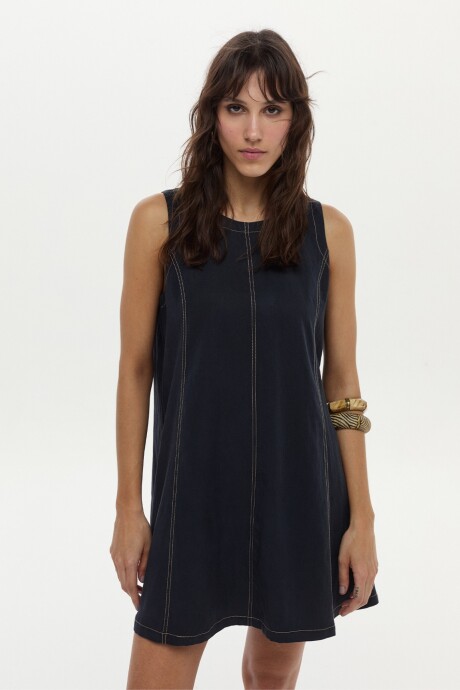 Vestido Roma Azul