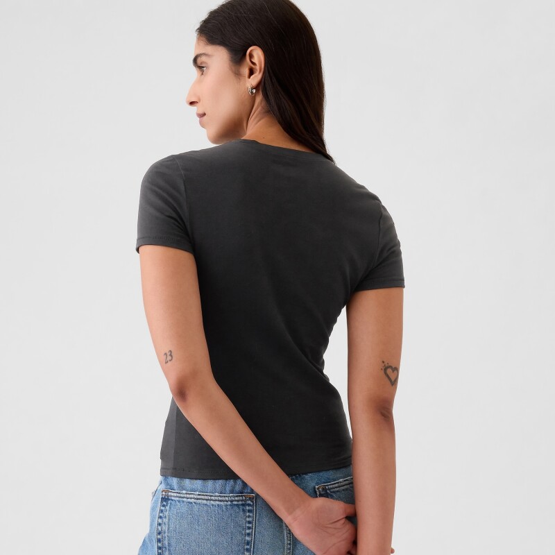 SS CLOSEKNIT CREW - 23 1/2 BLACK