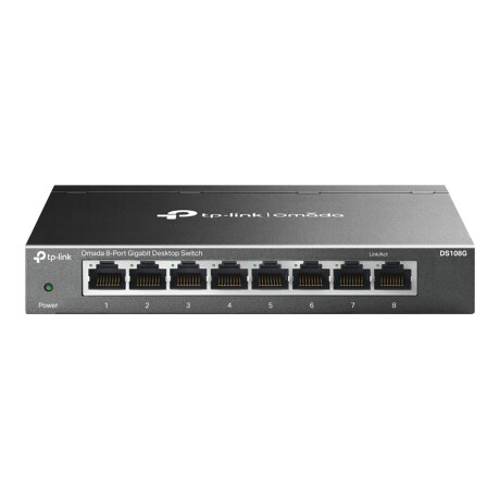Switch De Escritorio Tp-Link Ds108g Omada 8 Puertos Gigabit 001