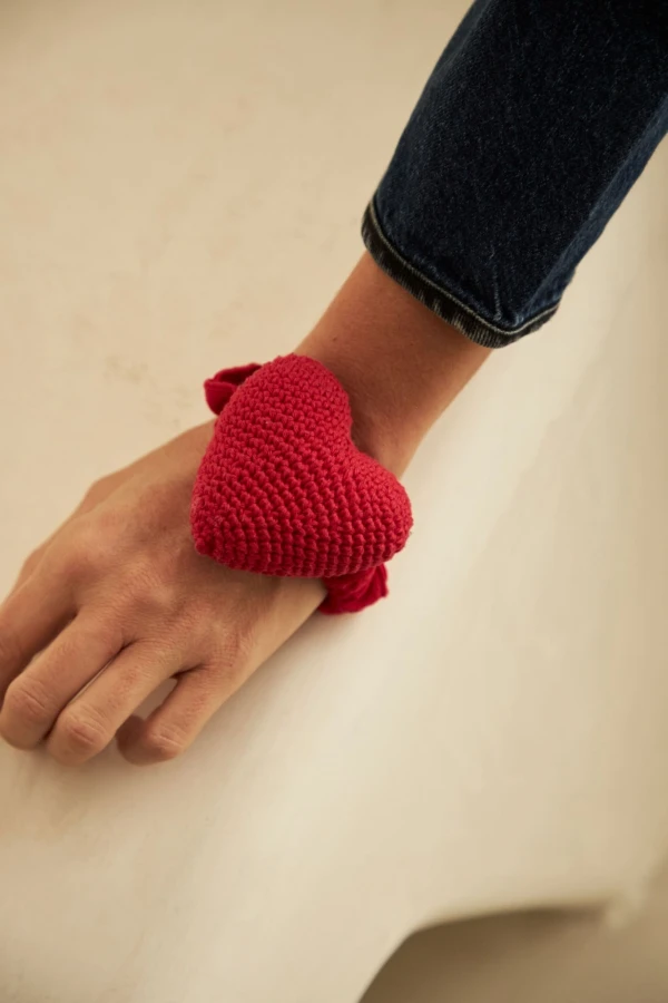 Hand craft crochet Heart