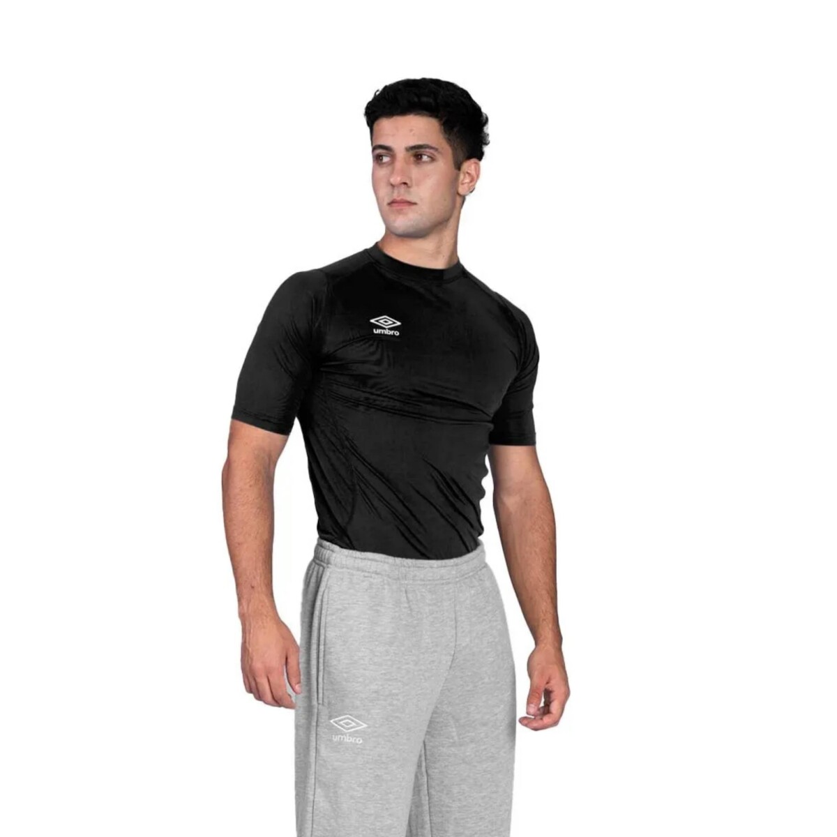 Remera Umbro Termica de Hombre - Negro 