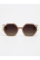 Lentes Tiwi Valette Shiny Coconut/beige With Brown Gradient Lense